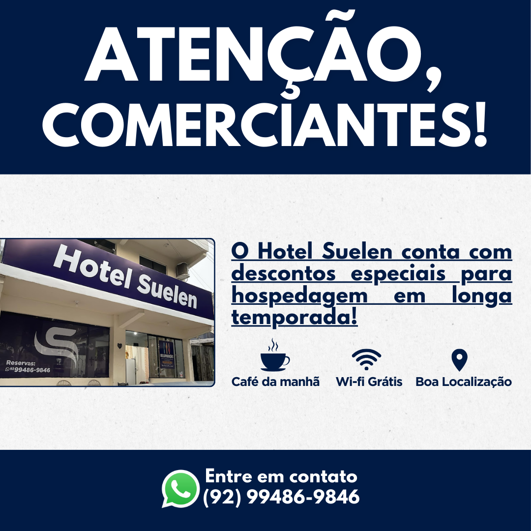 Hotel para comerciantes em Itacoatiara-AM